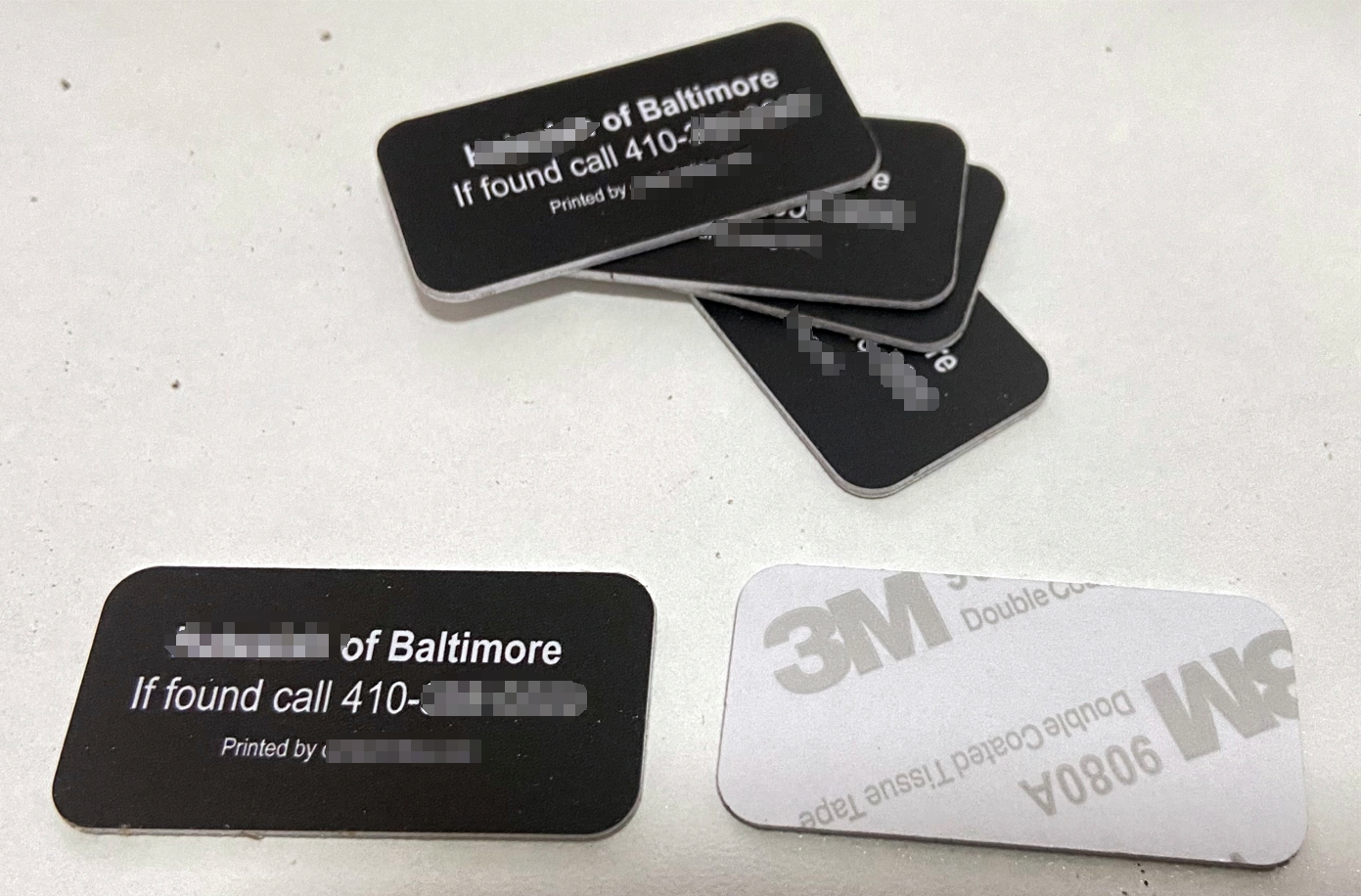 HID Adhesive Tags